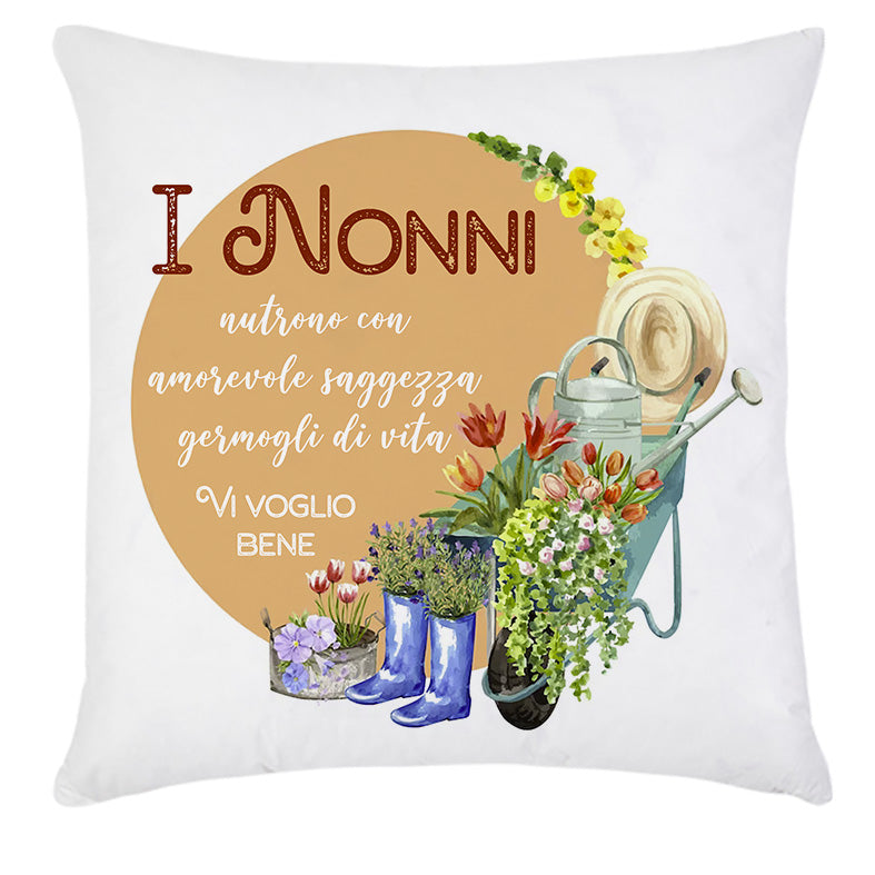 Cuscino 40x40 grafica NONNI - amorevole saggezza