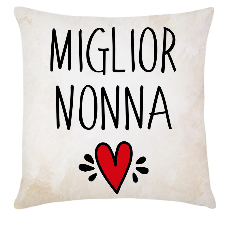 Cuscino 40x40 grafica MIGLIOR NONNA