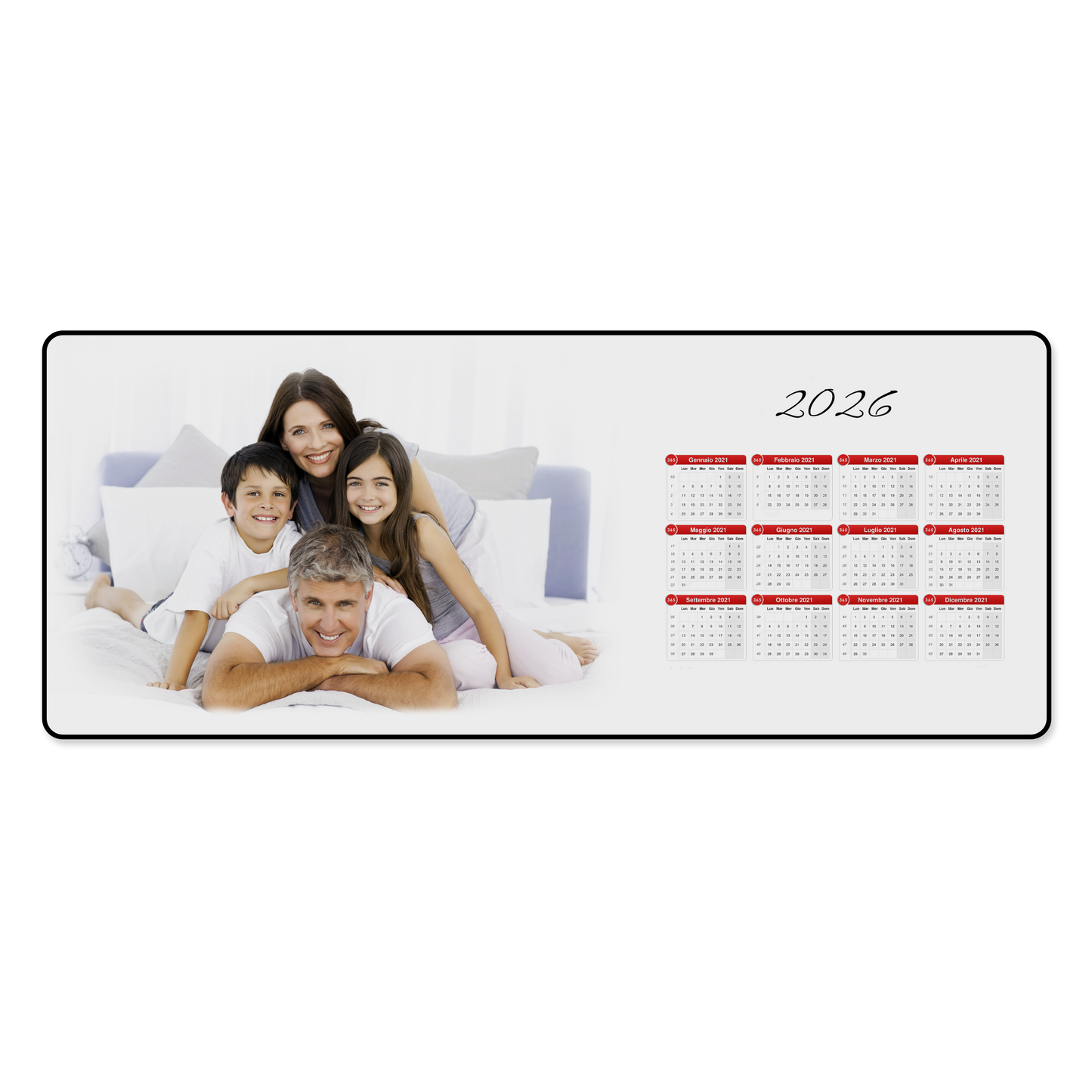 Tappetino mouse da scrivania 30x80 cm