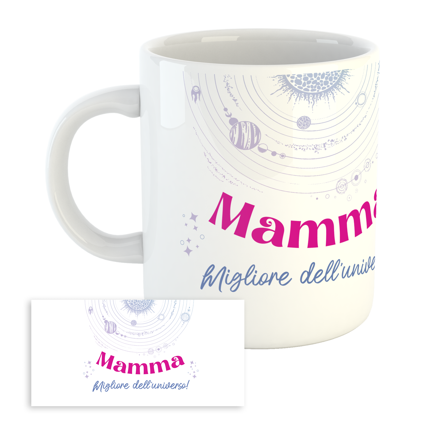 Tazza Mug Festa della Mamma - Mamma migliore dell'universo