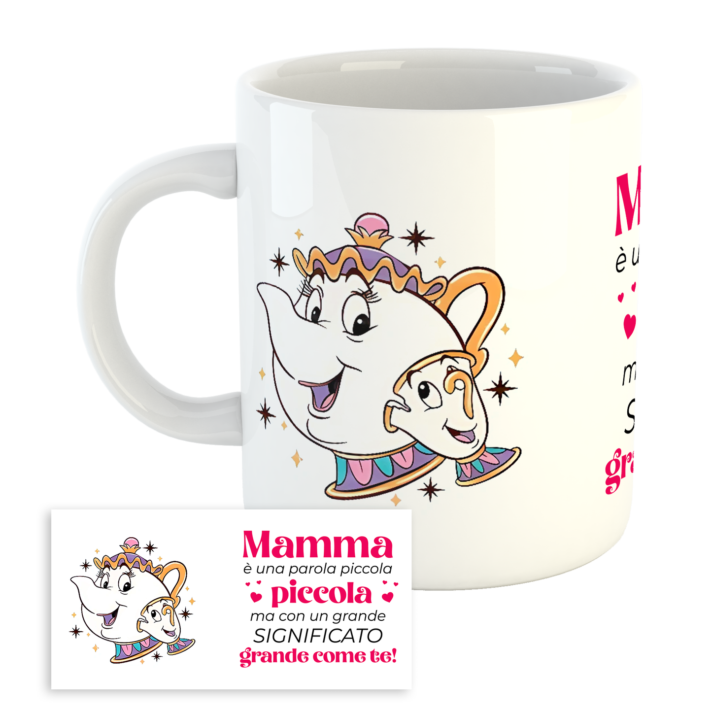 Tazza Mug Festa della Mamma - una parola piccola