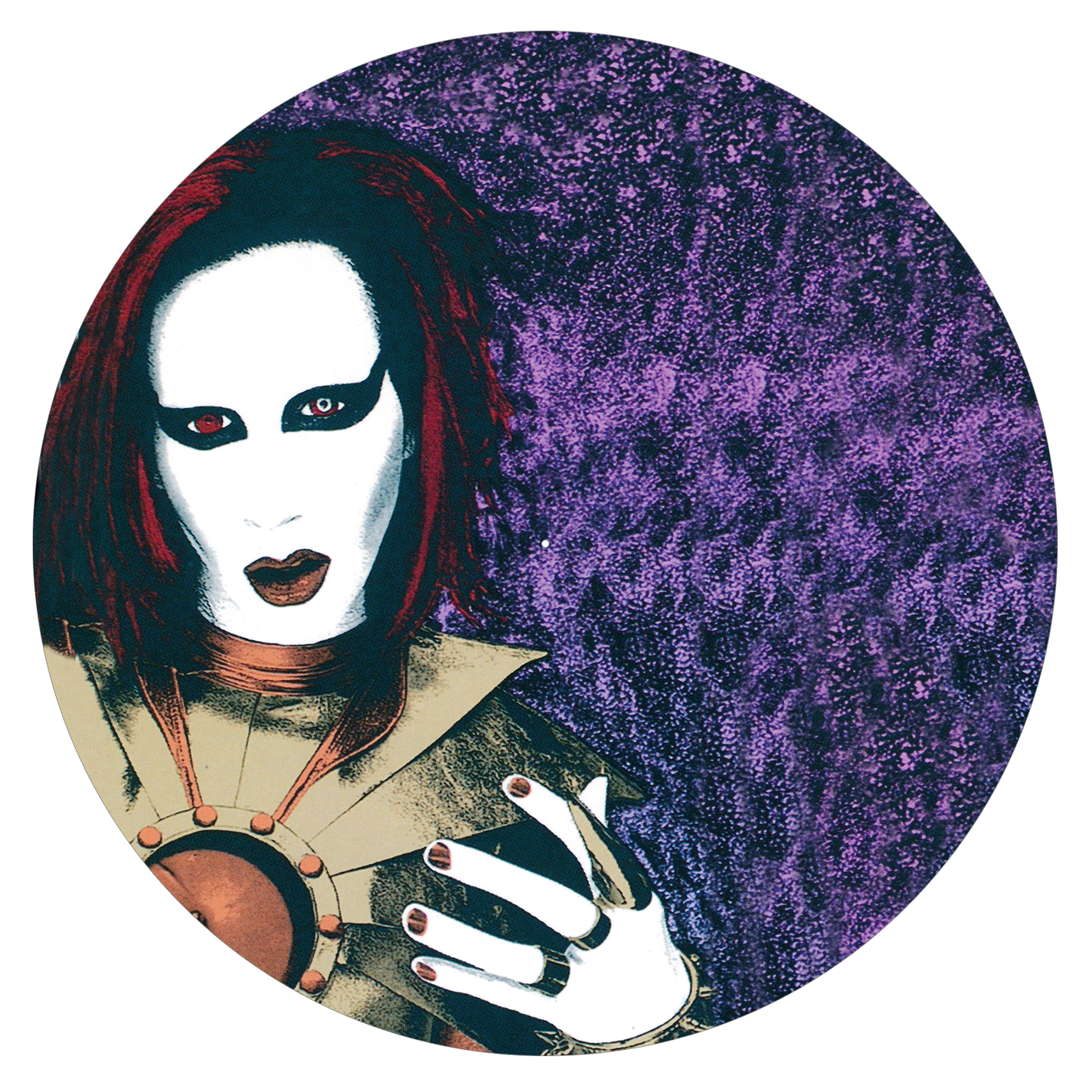 Slipmats 33 TB-1021 - Panno feltro giradischi - Marilyn Manson