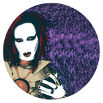 Slipmats 33 TB-1021 - Panno feltro giradischi - Marilyn Manson