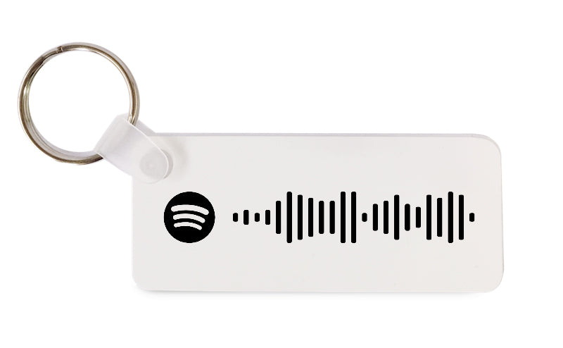 Portachiavi Spotify code personalizzato-Portachiavi personalizzabili