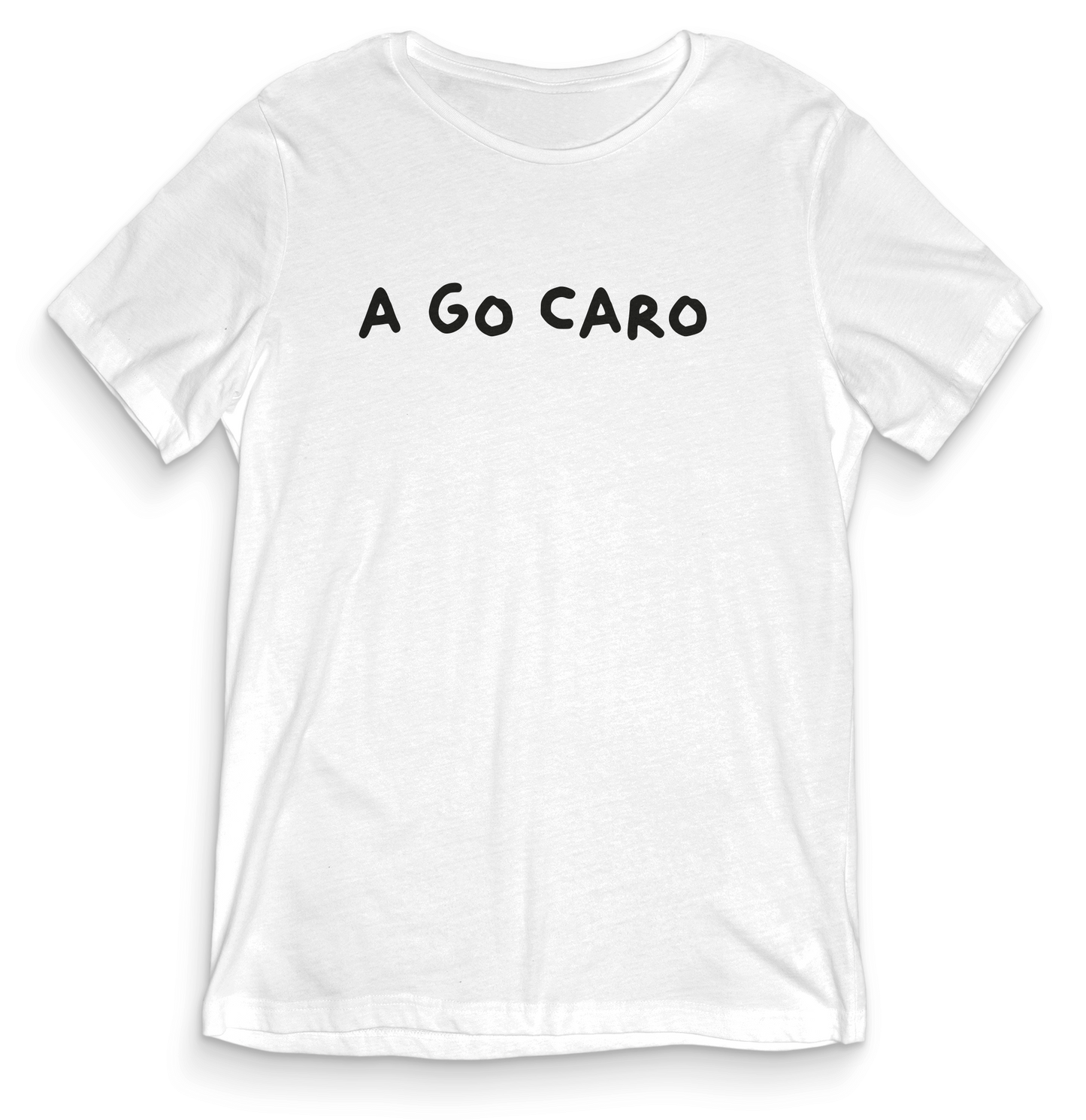 T-shirt dialetto veneto - A GO CARO - teeV001