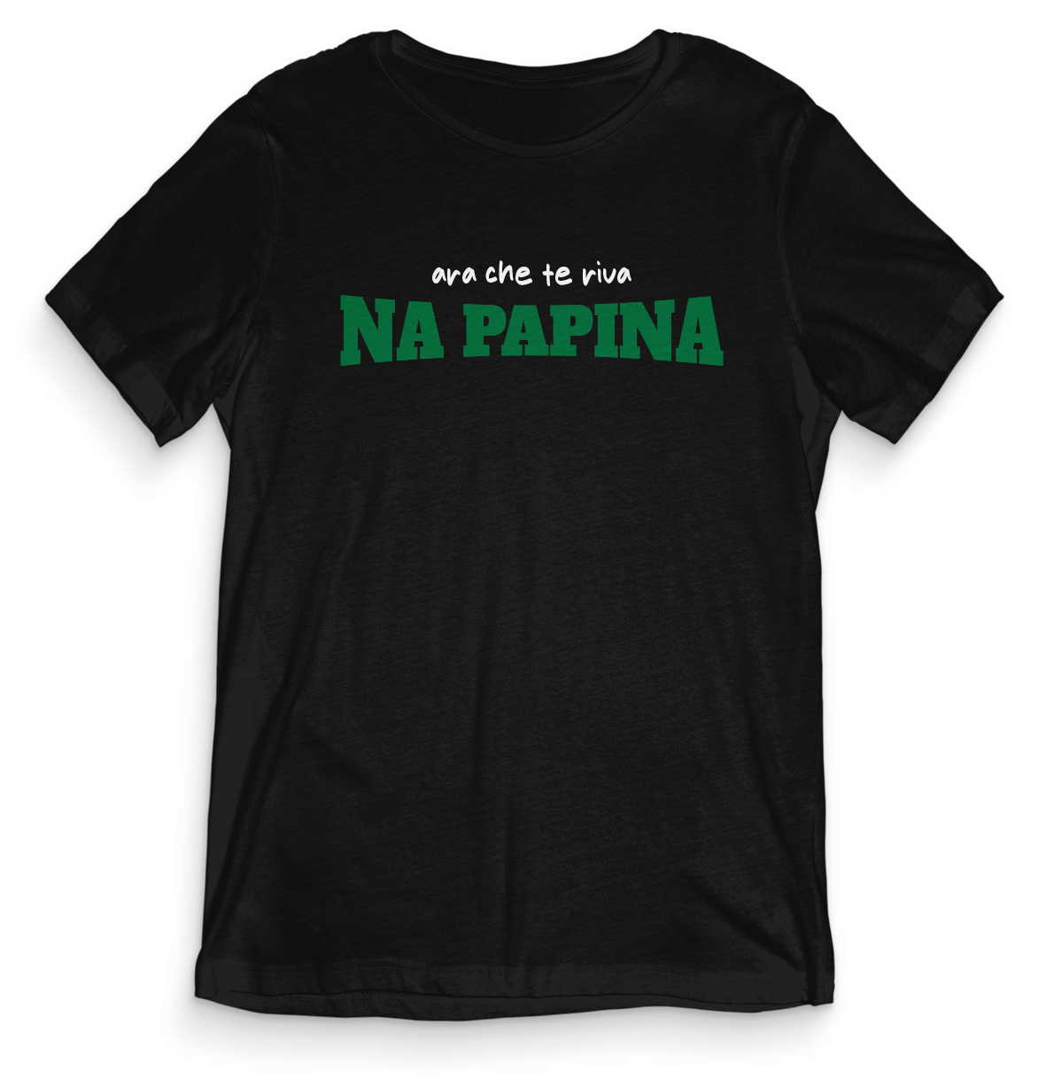 T-shirt dialetto veneto - TE RIVA NA PAPINA - teeV003