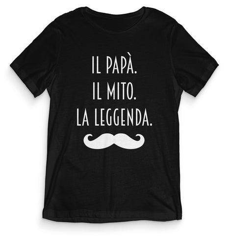 TeesBlitz T-Shirt Uomo - Papà Mito - tee23-21