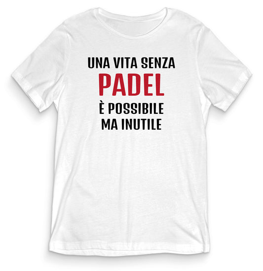T-shirt Divertente - PADEL - tee24-025