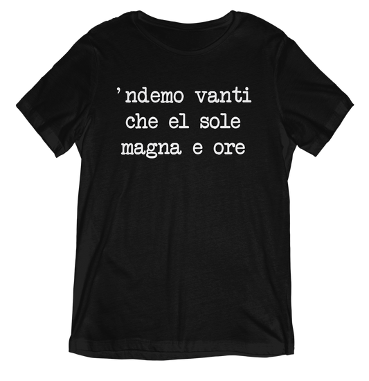 T-shirt dialetto veneto - N'DEMO VANTI - teeV033