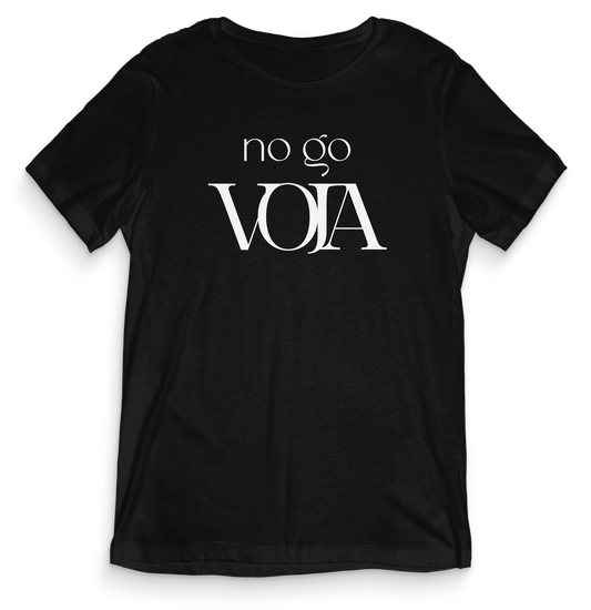 T-shirt dialetto veneto - NO GO VOJA - teeV035