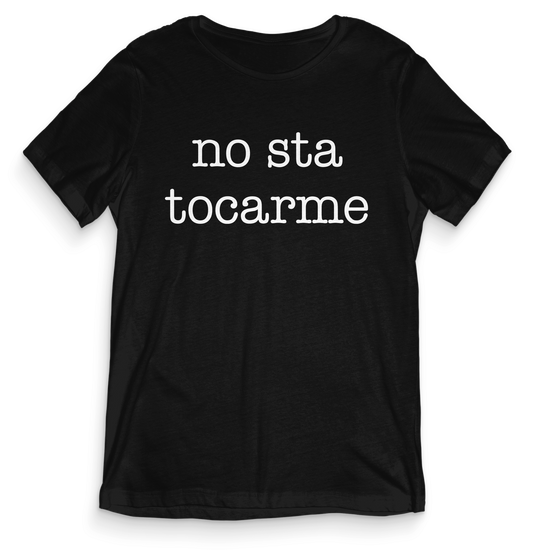 T-shirt dialetto veneto - NO STA TOCARME - teeV039