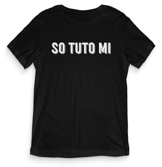 T-shirt dialetto veneto - SO TUTO MI - teeV050