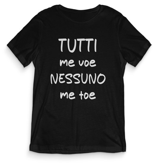 T-shirt dialetto veneto - TUTTI ME VOE - teeV062