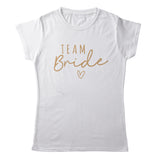 T-Shirt Donna ADDIO NUBILATO - Team Bride - teeADNC-012B
