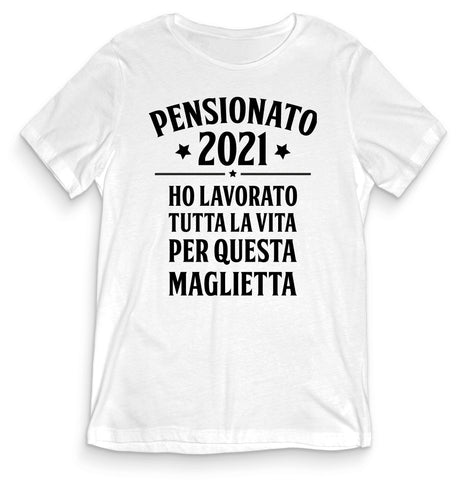TeesBlitz T-Shirt PENSIONE - teeOLD-001