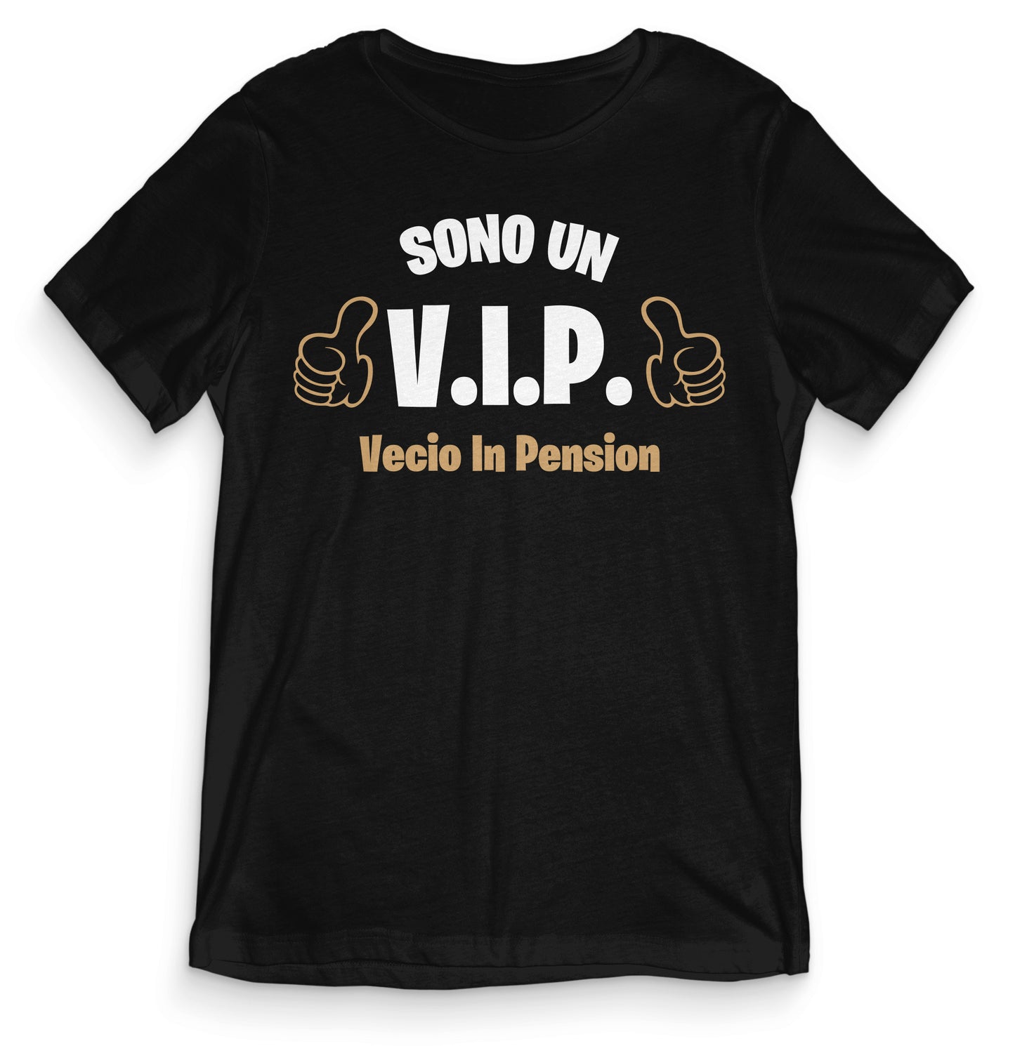 TeesBlitz T-Shirt PENSIONE - teeOLD-002