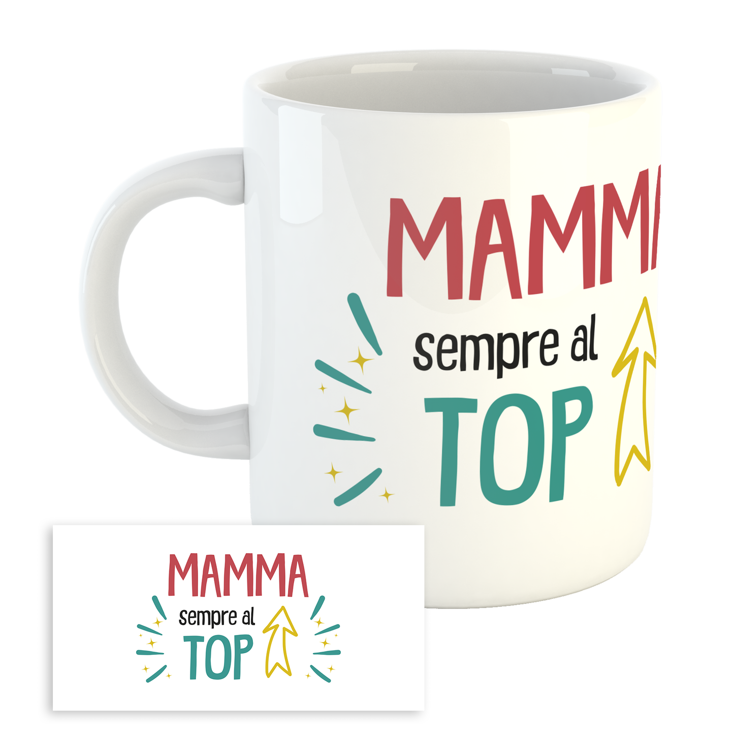 Tazza Mug Festa della Mamma - mamma sempre al top