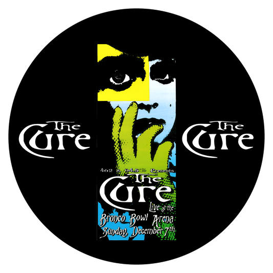 Slipmats 33 TBK-016 - Panno feltro nero giradischi - The Cure