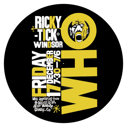 Slipmats 33 TBK-017 - Panno feltro nero giradischi - Who