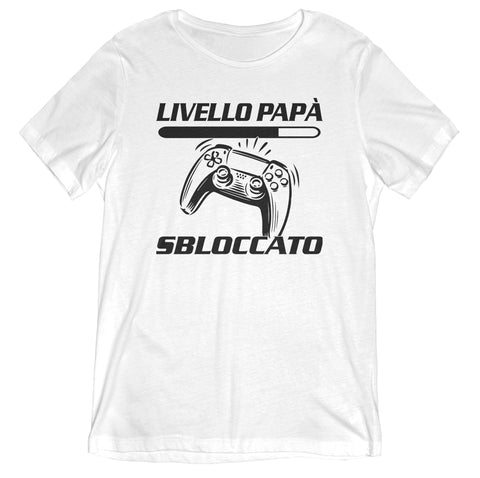 TeesBlitz T-Shirt divertente - Livello Papà- TEEDAD_03