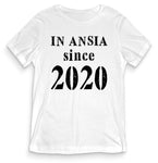 TeesBlitz T-Shirt divertente - In ansia since 2000 - tee21-015