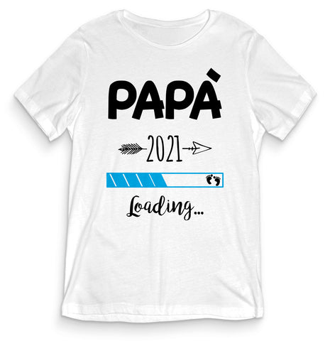 TeesBlitz T-Shirt divertente - Papà 2021 loading - tee21-038