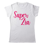 TeesBlitz T-Shirt divertente - Super zia - tee21-042