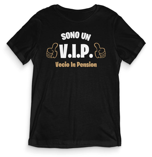 TeesBlitz T-Shirt pensione - Vecio in pension - teeold-02